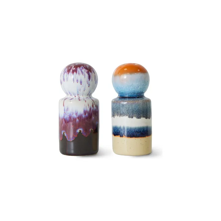 Stoneware salt and pepper set- Product image n°0