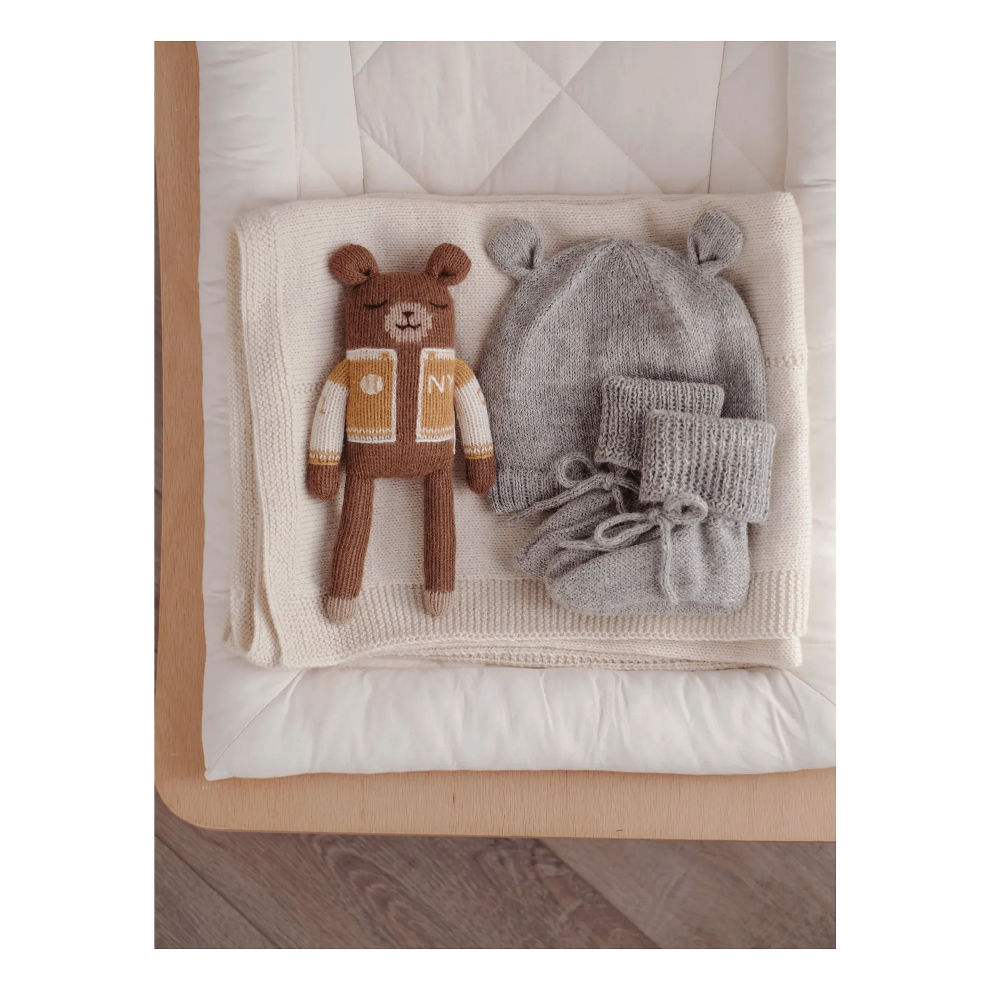 Main Sauvage - Doudou Ourson Baseball (Main Sauvage) - Image 2