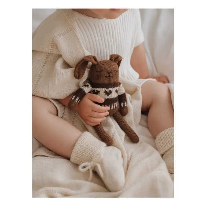 Jersey Jacquard Conejo | Mocha- Imagen del producto n°5