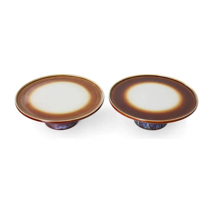 Plat à gâteau en grès | Crème- Image produit n°4