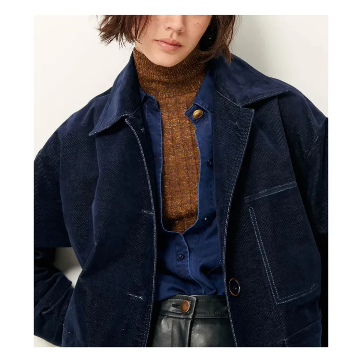 Chaqueta Jonova | Azul índigo- Imagen del producto n°7
