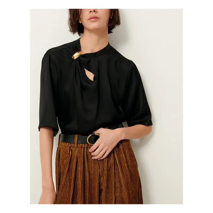 Blouse Layla | Noir- Image produit n°3