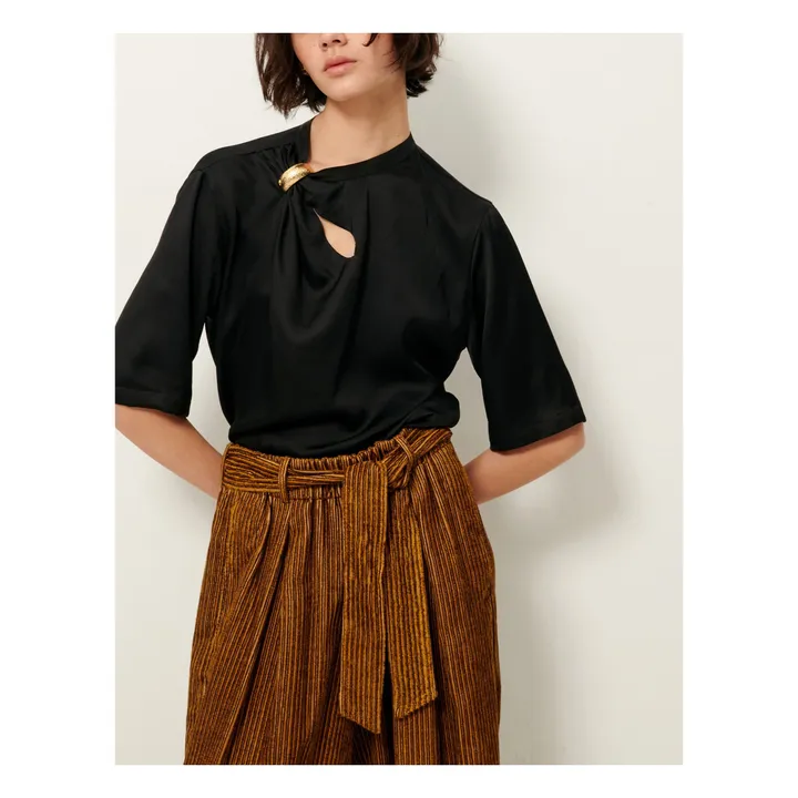 Blouse Layla | Noir- Image produit n°0