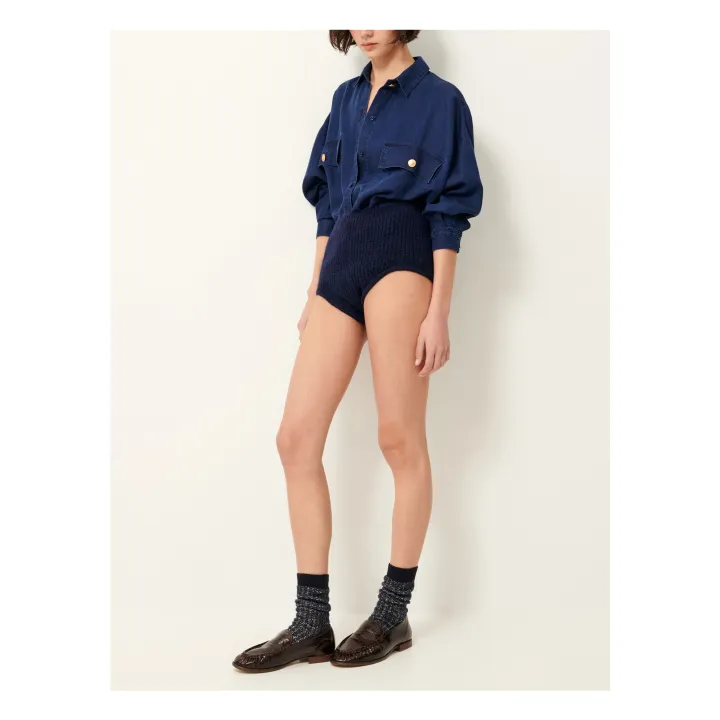Camisa Jaynim | Azul índigo- Imagen del producto n°2