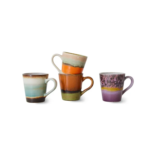 Tazas de gres - Juego de 4