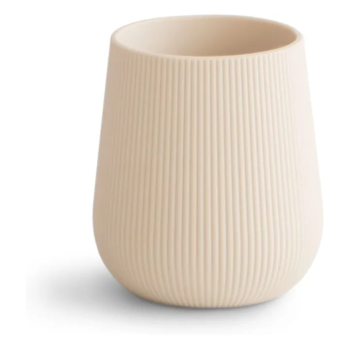 Taza de silicona para bebé | Beige- Imagen del producto n°0