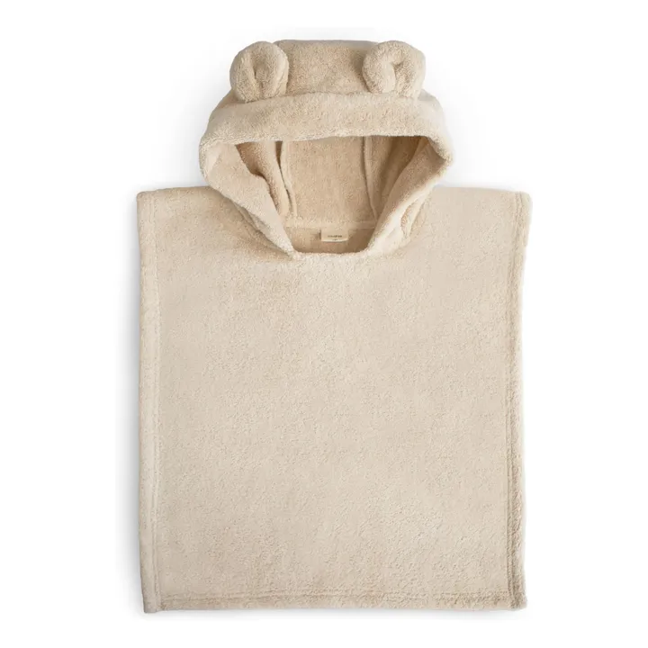 Poncho de baño | Beige- Imagen del producto n°0