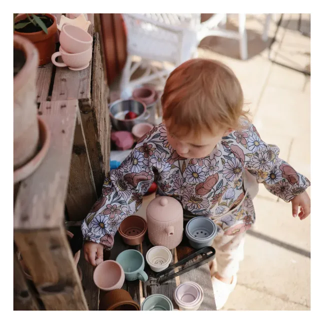 Juego de té de silicona | Blush