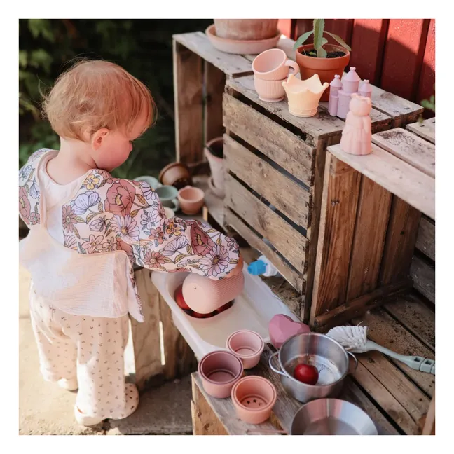 Princess bath toys - Set of 4 | Pink