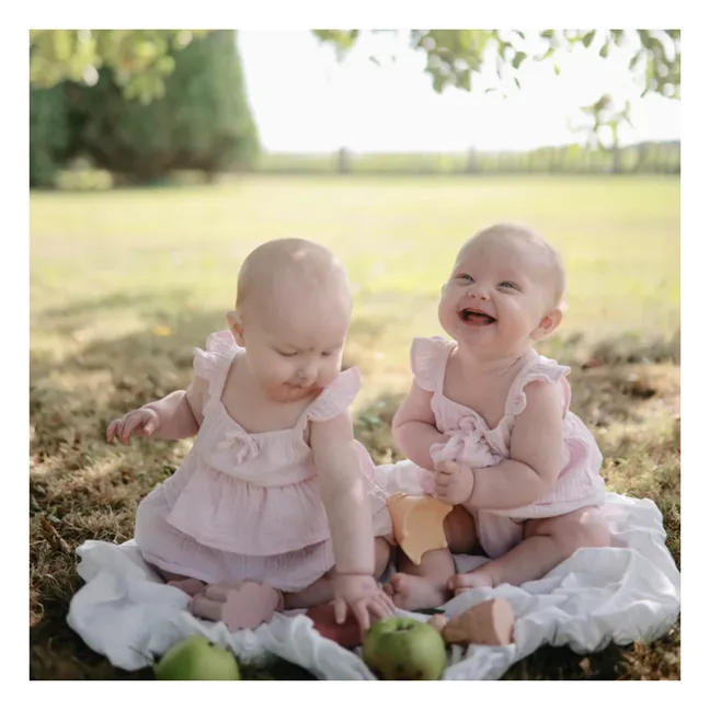 Princess bath toys - Set of 4 | Pink