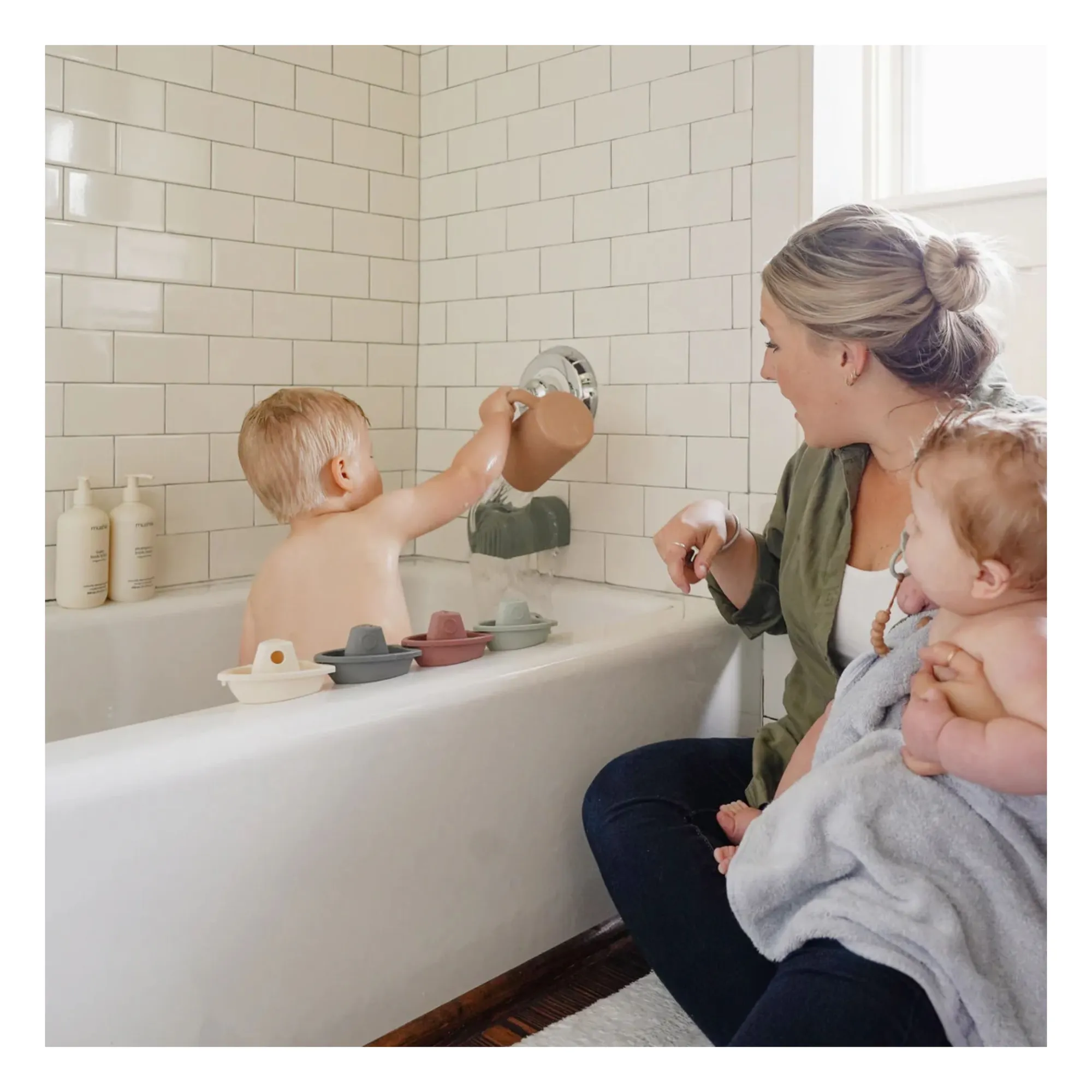 Jouets pour le bain Bateaux - Set de 5- Image produit n°4