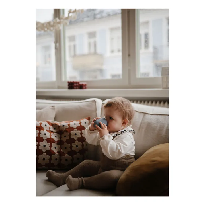 Tazza in silicone per bambini | Blu scur- Immagine del prodotto n°4