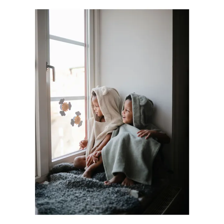 Poncho de baño | Beige- Imagen del producto n°5