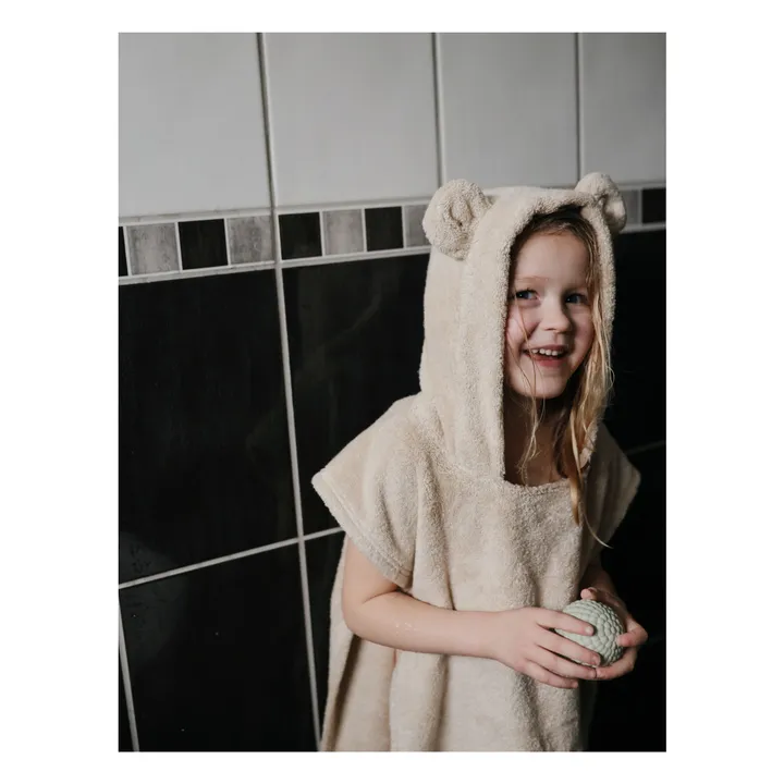 Poncho de baño | Beige- Imagen del producto n°2