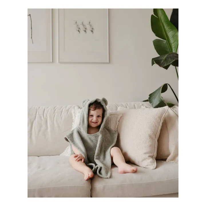 Poncho de bain | Vert- Image produit n°1