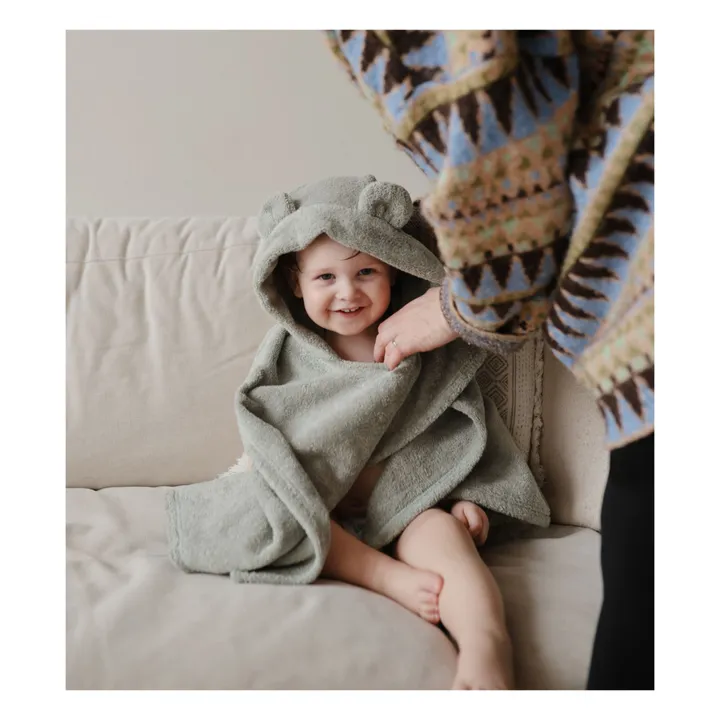 Poncho de bain | Vert- Image produit n°3
