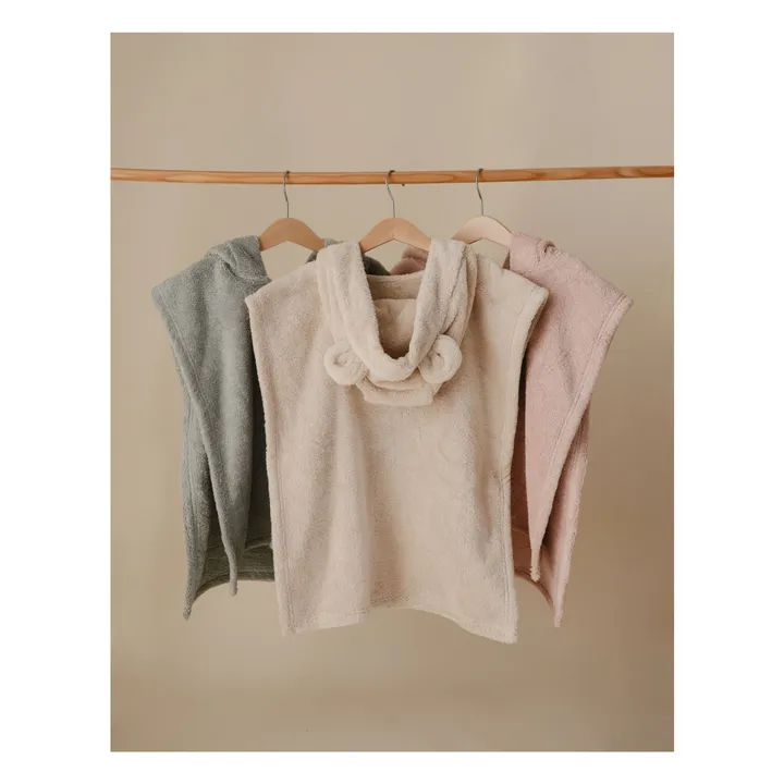 Poncho de bain | Blush- Image produit n°3