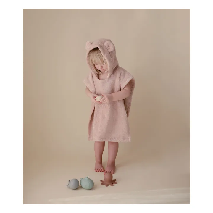 Poncho de bain | Blush- Image produit n°1