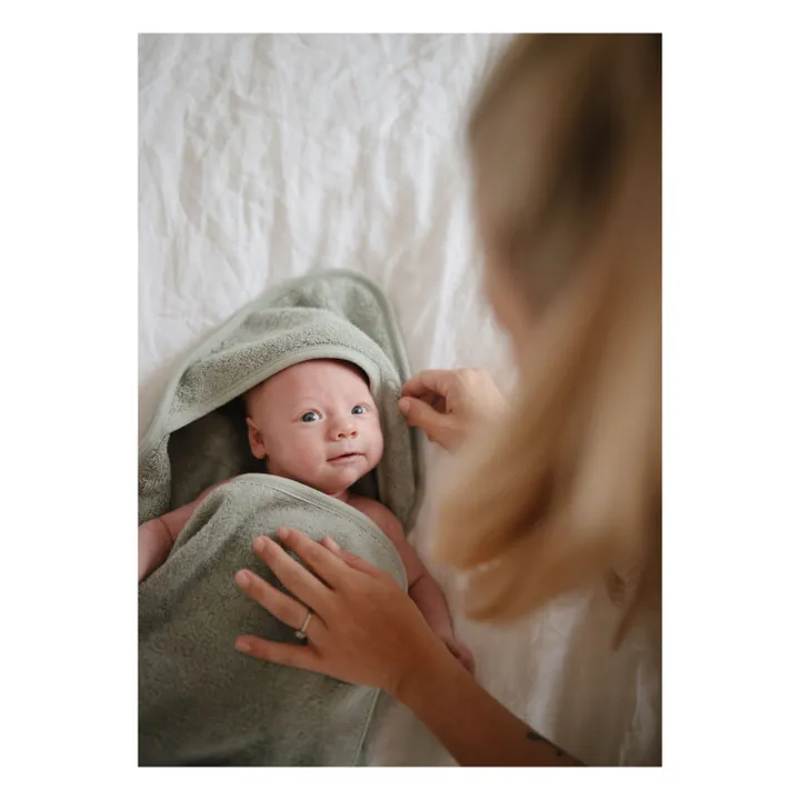 Cape de bain | Vert- Image produit n°5