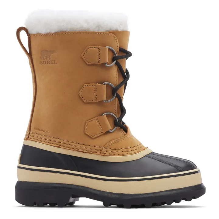 Botas rellenas de caribú | Camel- Imagen del producto n°0