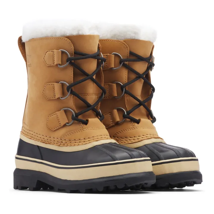 Botas rellenas de caribú | Camel- Imagen del producto n°3