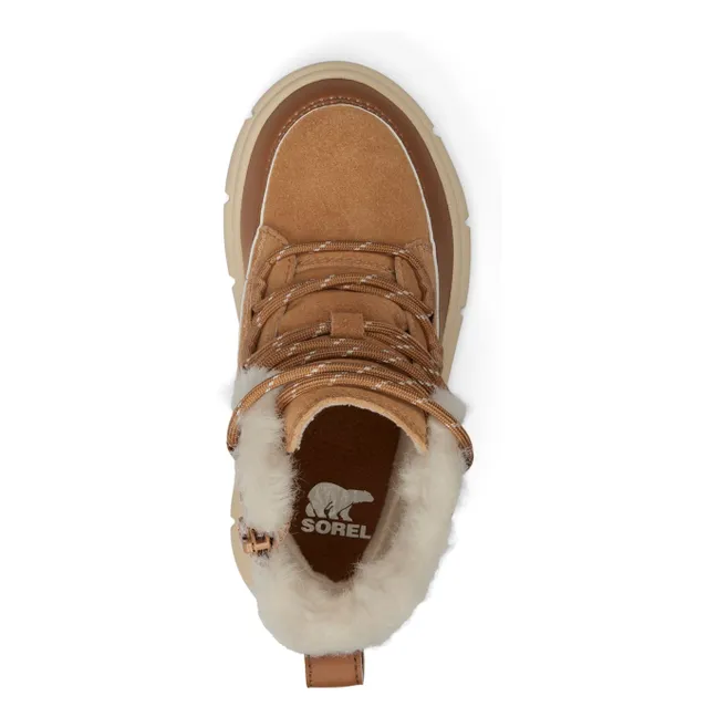 Bottes Imperméables Explorer III Lacets Junior | Camel