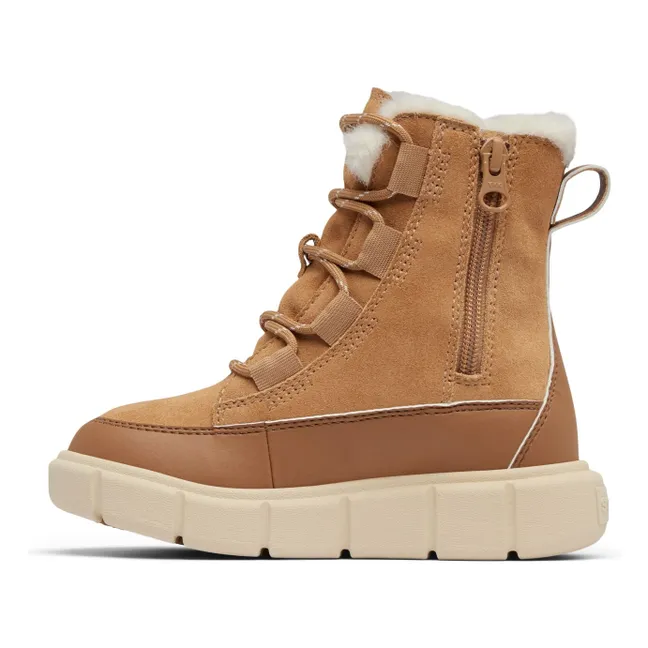Explorer III Lace Junior Waterproof Boots | Camel