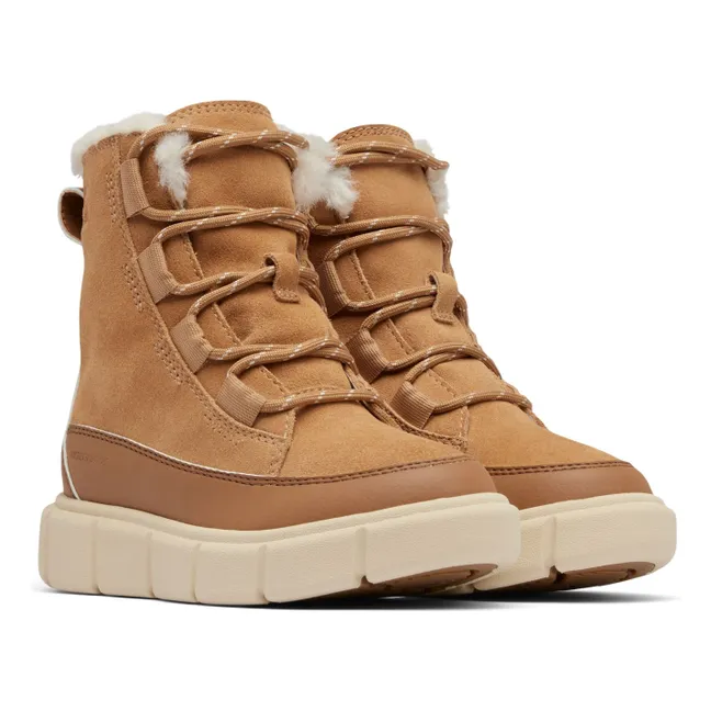 Explorer III Lace Junior Stivali impermeabili | Camel