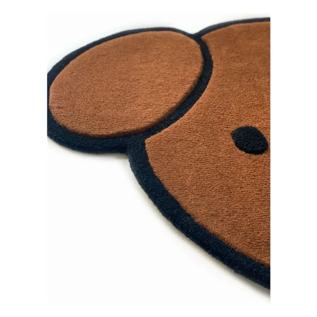 Tapis ours Snuffie Miffy | Marron
