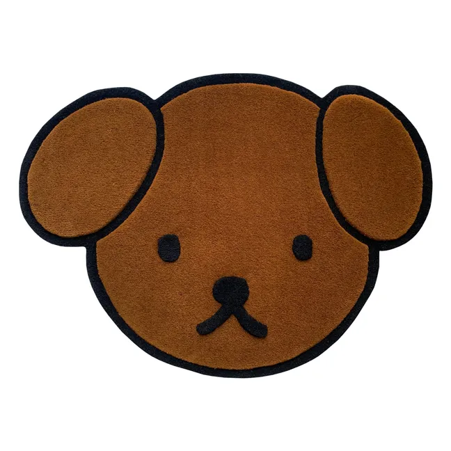 Tapis ours Snuffie Miffy | Marron