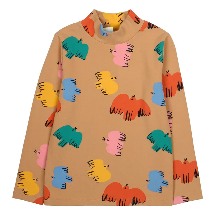Birds sweater | Beige- Product image n°0