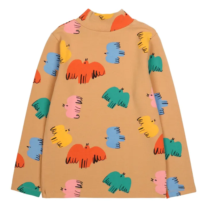 Birds sweater | Beige- Product image n°1