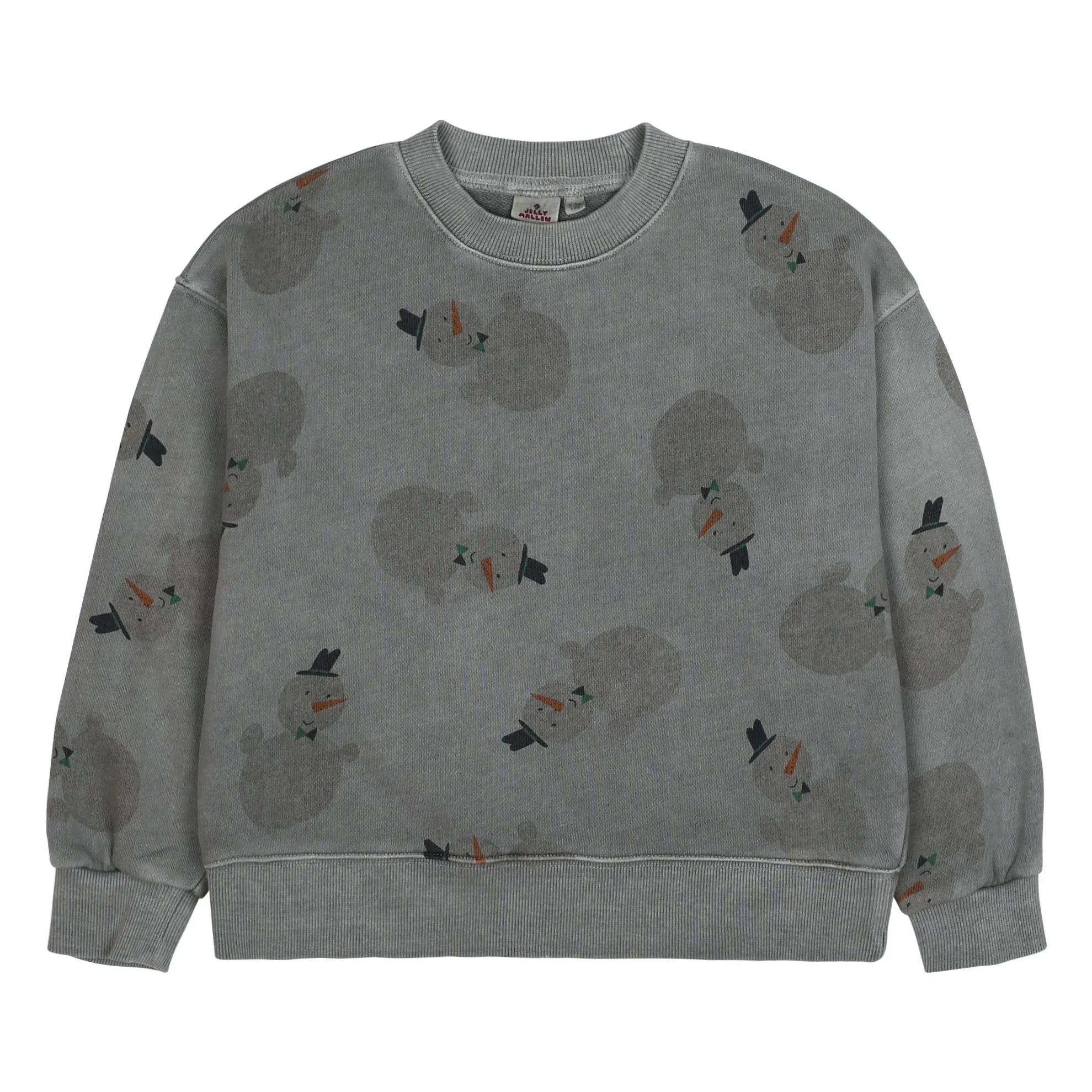 Jelly Mallow Grey Snowman Sweatshirt