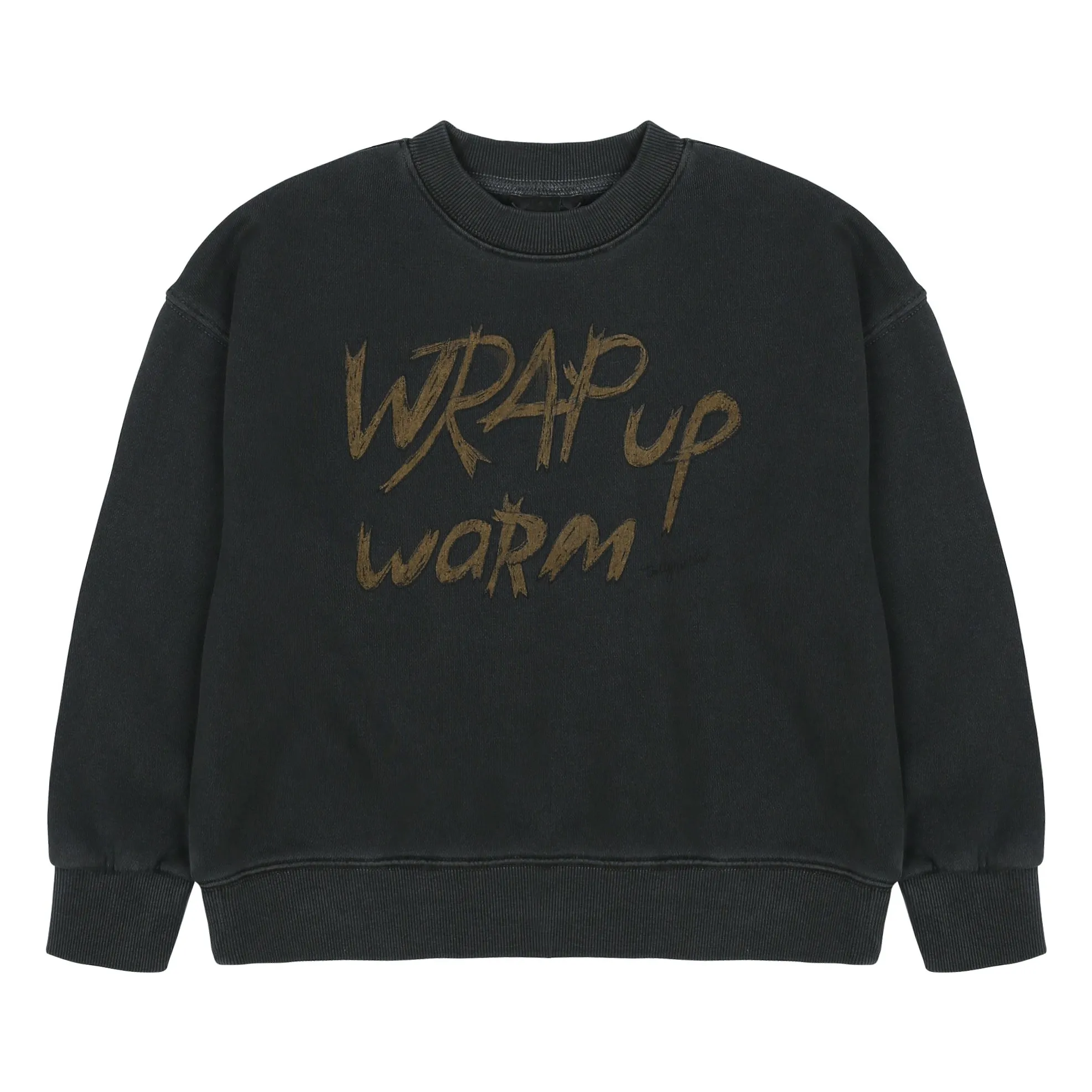 Jelly Mallow Charcoal Grey Wrap-Up Sweat
