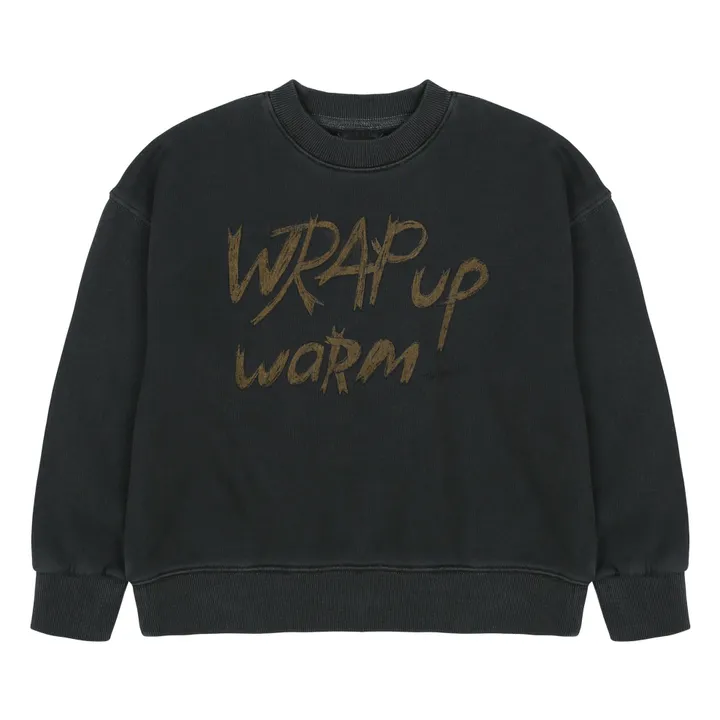Wrap-Up Sweat | Charcoal grey- Product image n°0