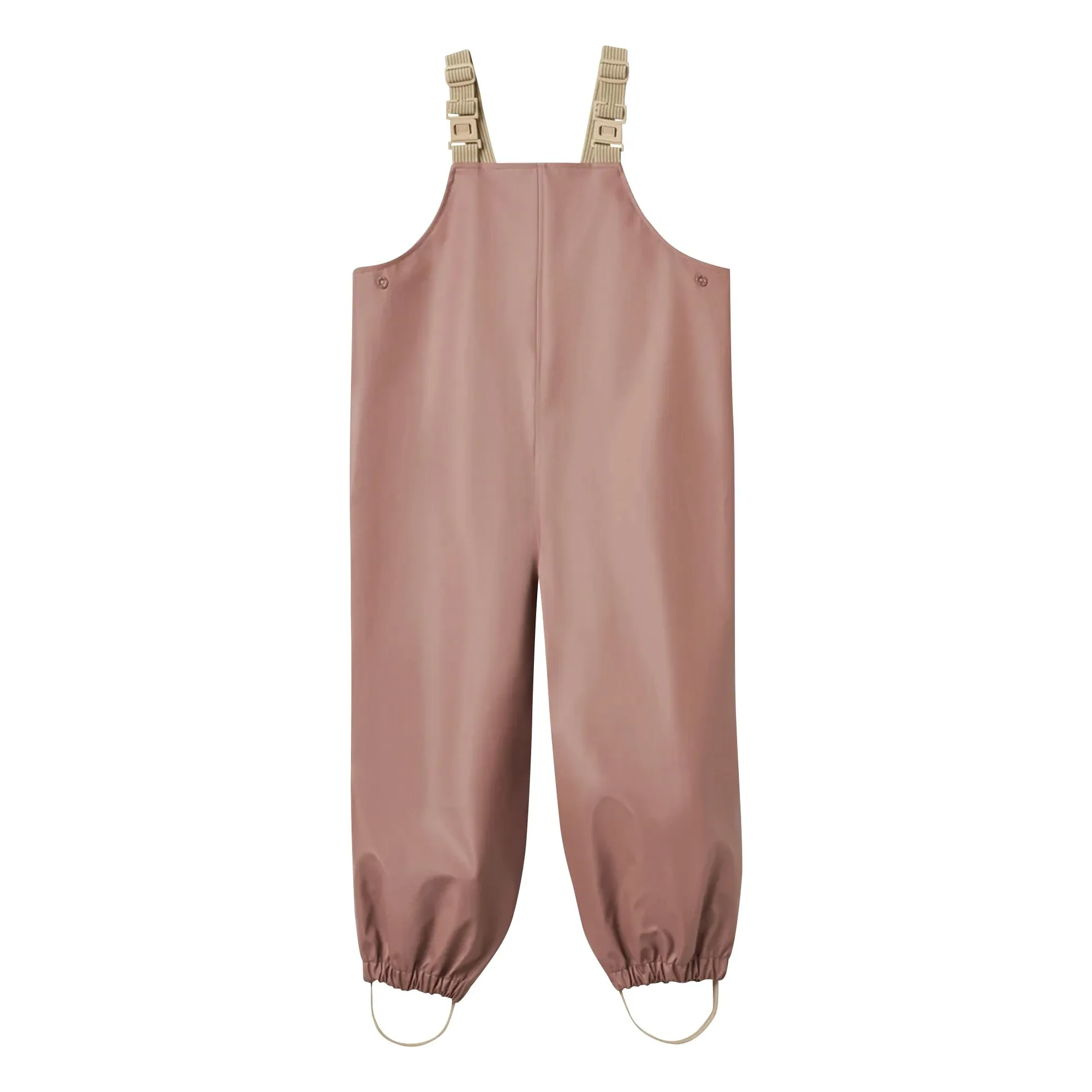 Wheat Dusty Pink Charlo Rain Overalls