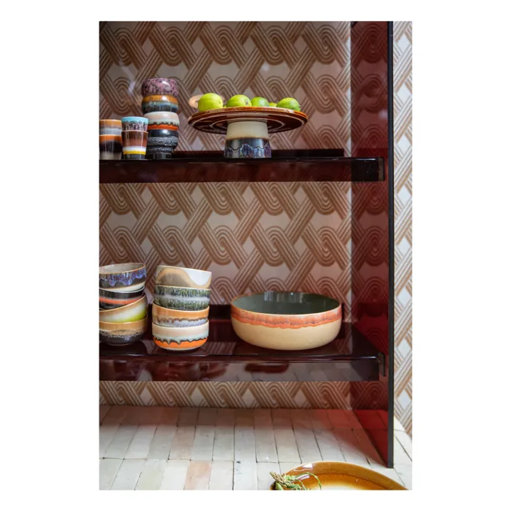 Plat à gâteau en grès | Crème- Image produit n°2