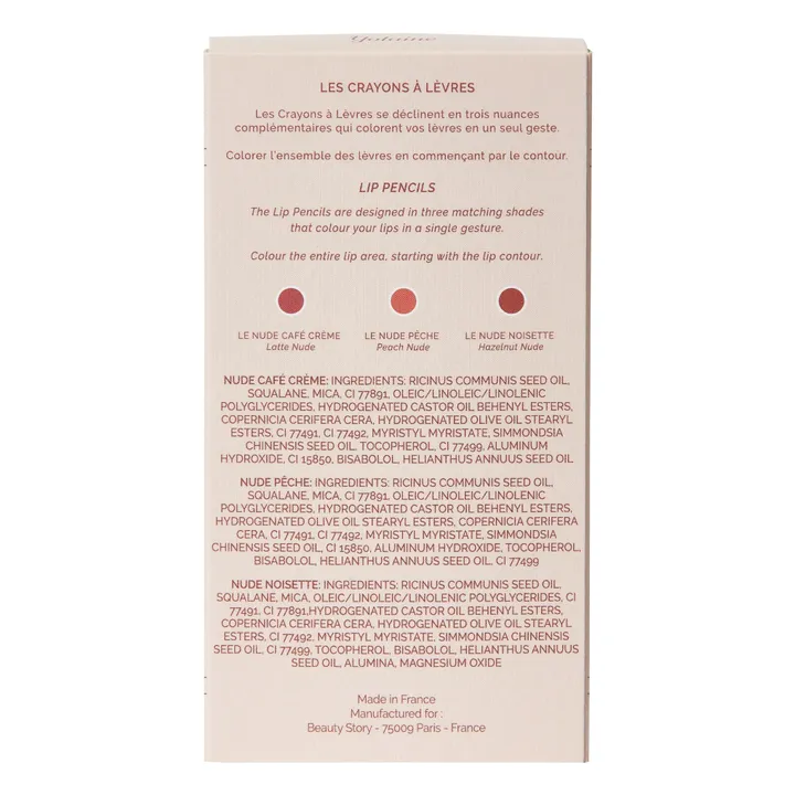 Lápices de labios - Nudes - Lote de 3- Imagen del producto n°5