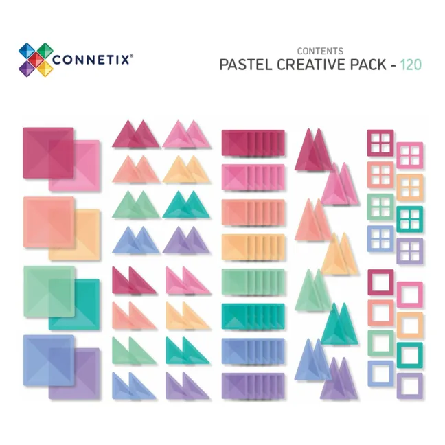 Creative pack - 120 Stück | Pastell