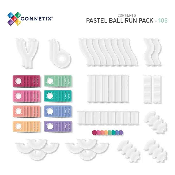Ball Run pack - 106 pièces | Pastel- Image produit n°3