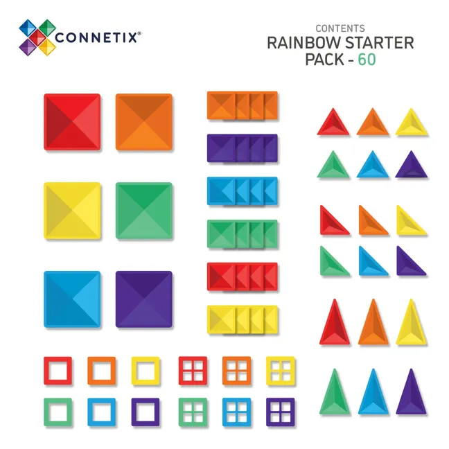 Starterpack - 60 Stück | Rainbow