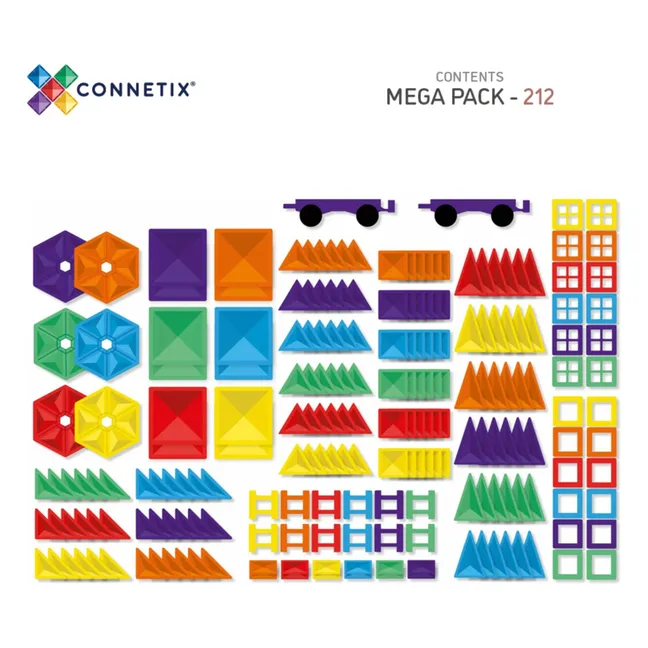 Confezione mega - 212 pezzi | Rainbow