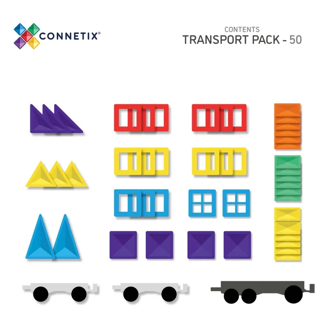 Transport pack - 50 Stück | Rainbow
