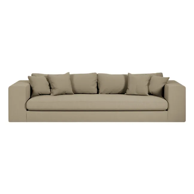Canapé 4 places Bellechasse en coton et lin - 275 cm | Lin