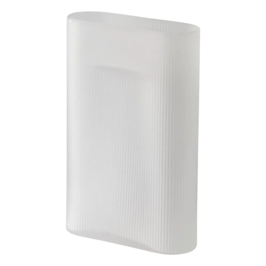 Muuto White Vase Ridge