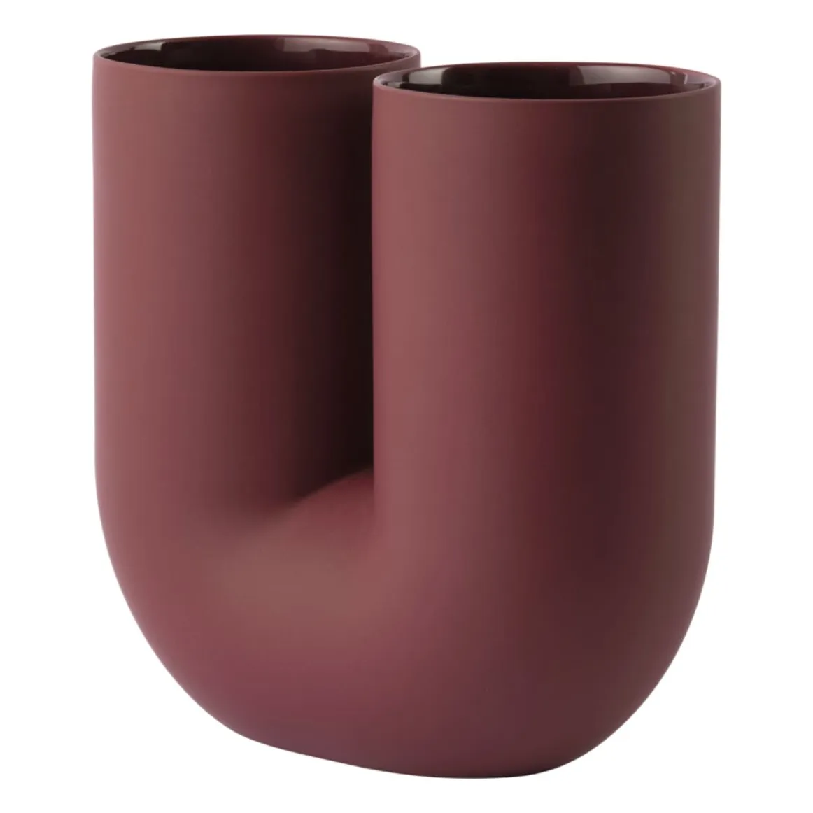 Muuto Burgundy Kink Vase