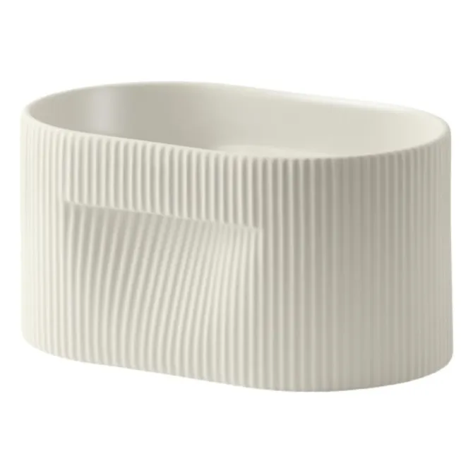 Cache-pot Ridge | Off-White- Image produit n°3