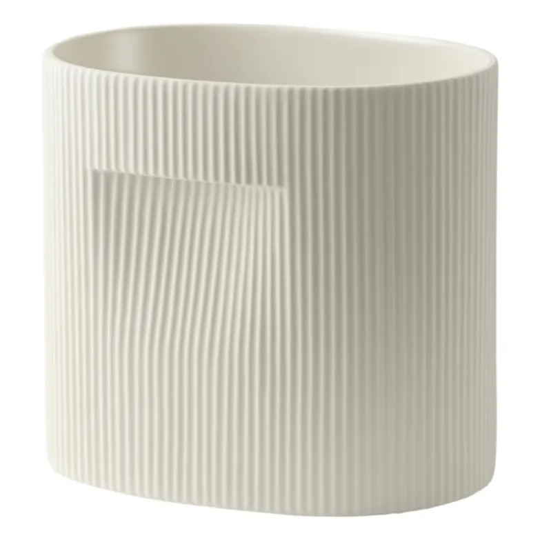 Muuto Off-White Ridge Planter