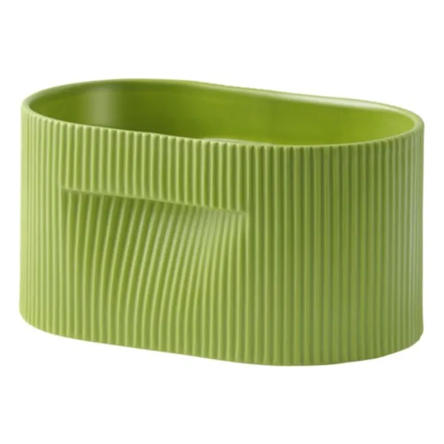 Fioriera a colmo | Verde muschio