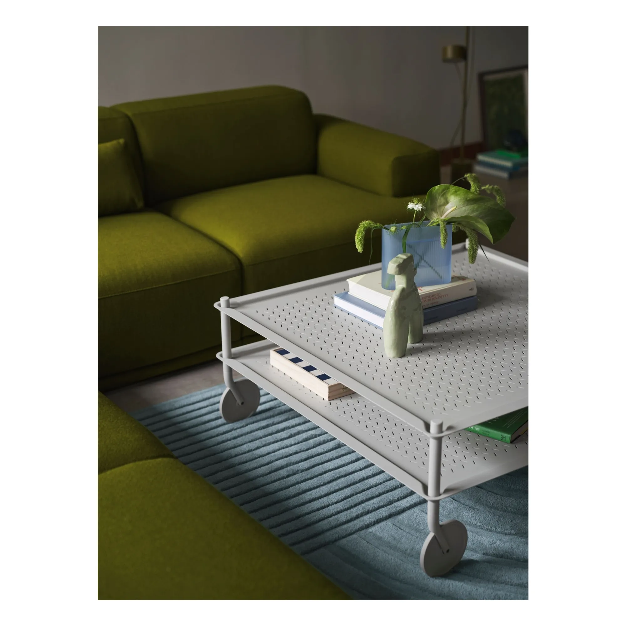 Vase Ridge | Bleu Clair- Image produit n°1